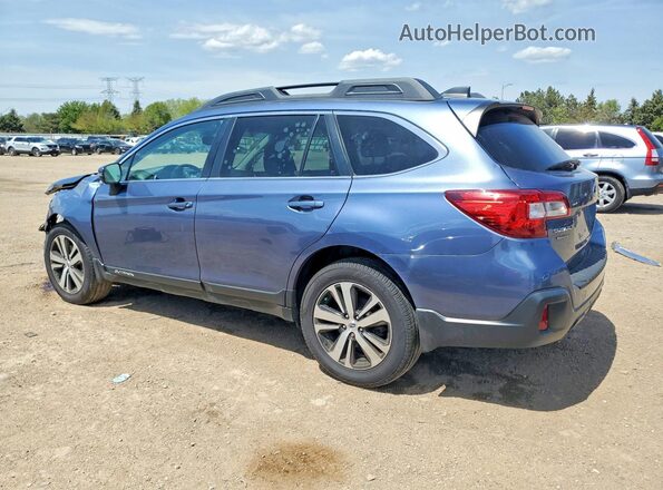 4S4BSANC2J3287753 2018 SUBARU OUTBACK Синий Задняя левая четверть