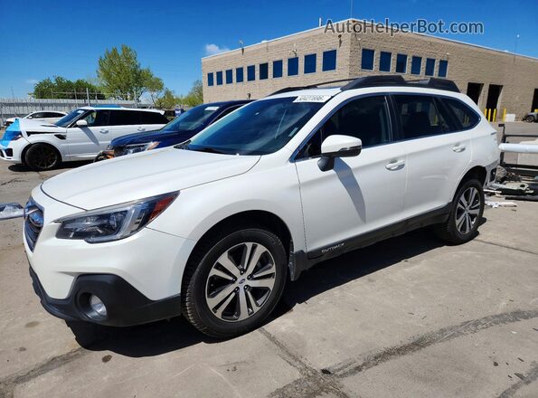 4S4BSANC2J3307533 2018 SUBARU OUTBACK Белый Передняя левая четверть