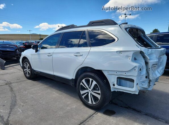 4S4BSANC2J3307533 2018 SUBARU OUTBACK Белый Задняя левая четверть
