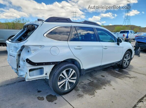 4S4BSANC2J3307533 2018 SUBARU OUTBACK Белый Задняя правая четверть