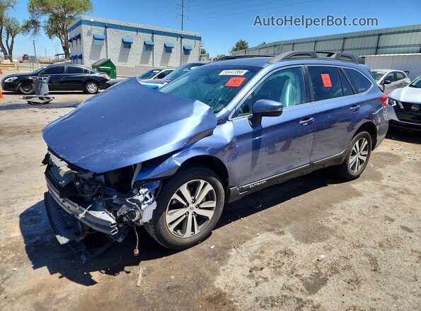 4S4BSANC2J3357901 2018 SUBARU OUTBACK Blue Przód lewy