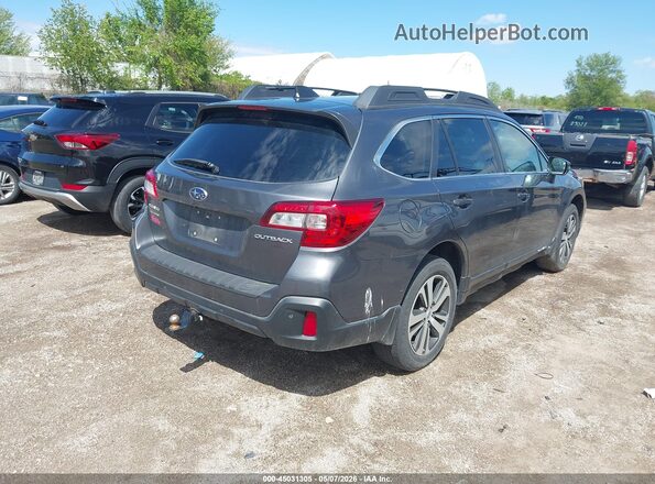 4S4BSANC2K3219034 2019 SUBARU OUTBACK Серый Задняя правая четверть