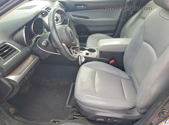 4S4BSANC2K3264734 2019 SUBARU OUTBACK Серый Вид салона спереди