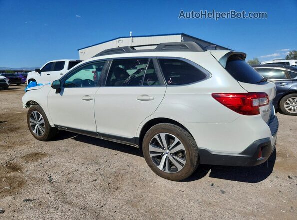 4S4BSANC2K3371587 2019 SUBARU OUTBACK Белый Задняя левая четверть