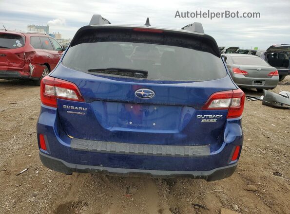 4S4BSANC3G3331008 2016 SUBARU OUTBACK Синий Вид сзади
