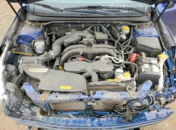 4S4BSANC3G3331008 2016 SUBARU OUTBACK Синий Вид подкапотного пространства