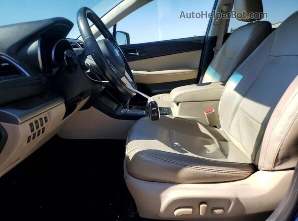 4S4BSANC4G3217504 2016 SUBARU OUTBACK Синий Вид салона спереди