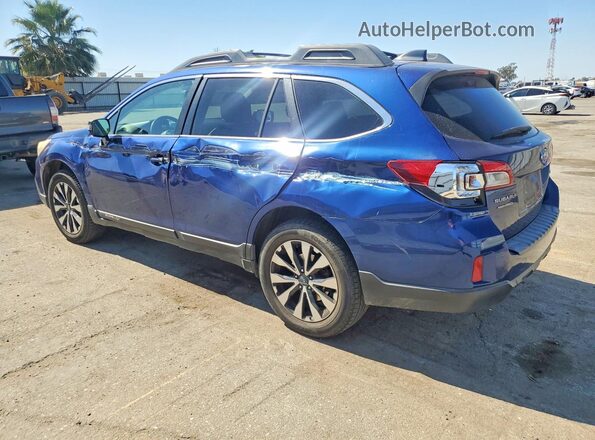 4S4BSANC4G3217504 2016 SUBARU OUTBACK Синий Задняя левая четверть