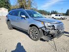 2016 Subaru Outback 2.5i Limited Серебряный vin: 4S4BSANC4G3310118