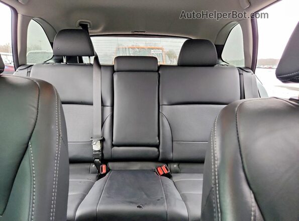 4S4BSANC4H3314137 2017 SUBARU OUTBACK Silver Vista de los asientos traseros