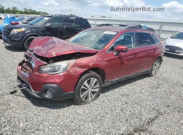4S4BSANC4K3376760 2019 SUBARU OUTBACK Red Przód lewy