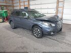 2017 Subaru Outback 2.5i Limited Blue vin: 4S4BSANC5H3275946