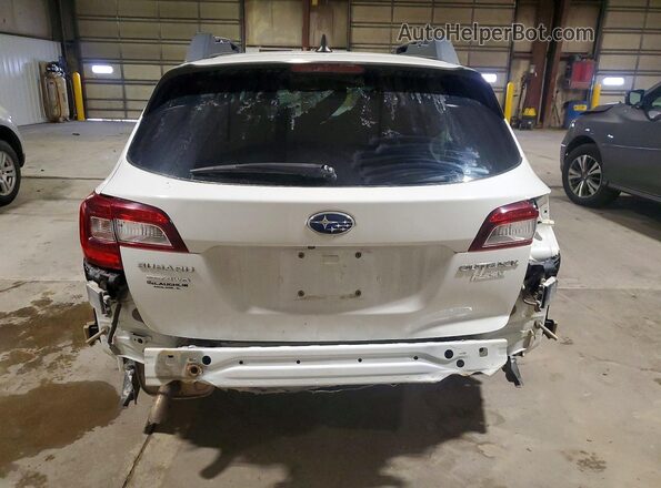 4S4BSANC5H3374041 2017 SUBARU OUTBACK White Widok z tyłu