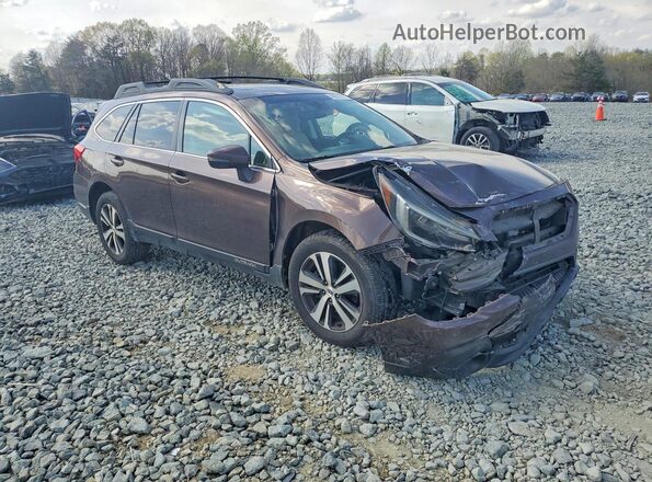 4S4BSANC5K3293466 2019 SUBARU OUTBACK Коричневый Передняя правая четверть