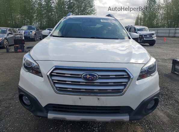 4S4BSANC6H3269816 2017 SUBARU OUTBACK White Widok z przodu