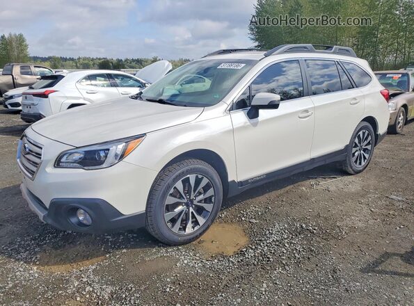 4S4BSANC6H3269816 2017 SUBARU OUTBACK White Przód lewy