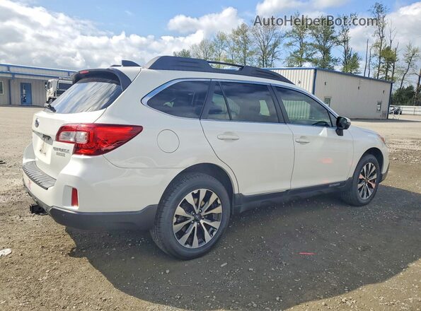 4S4BSANC6H3269816 2017 SUBARU OUTBACK White Tył prawy