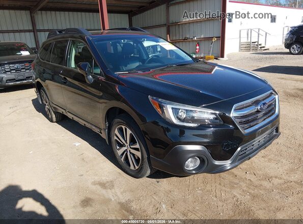 4S4BSANC6J3281812 2018 SUBARU OUTBACK Черный Передняя правая четверть
