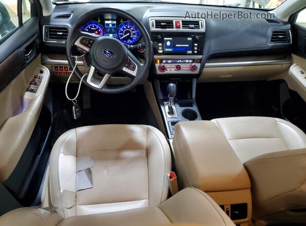 4S4BSANC7H3420016 2017 SUBARU OUTBACK Зеленый Вид панели приборов