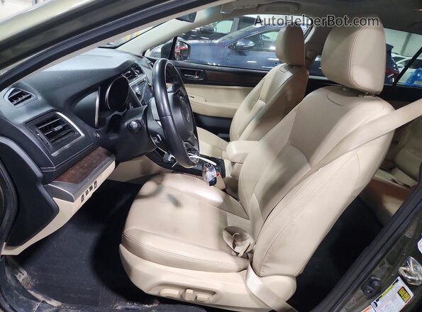 4S4BSANC7K3294456 2019 SUBARU OUTBACK Green Widok wnętrza z przodu
