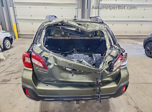 4S4BSANC7K3294456 2019 SUBARU OUTBACK Green Widok z tyłu