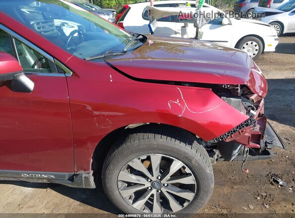 4S4BSANC8H3235151 2017 SUBARU OUTBACK Бордовый 
