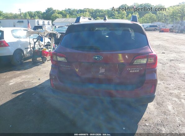 4S4BSANC8H3235151 2017 SUBARU OUTBACK Бордовый 