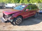 2017 Subaru Outback 2.5i Limited Бордовый vin: 4S4BSANC8H3235151