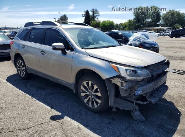 4S4BSANC8H3320295 2017 SUBARU OUTBACK Серебряный Передняя правая четверть