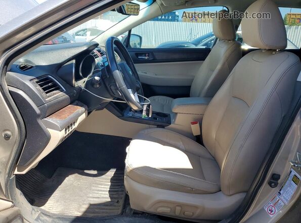 4S4BSANC8H3320295 2017 SUBARU OUTBACK Серебряный Вид салона спереди