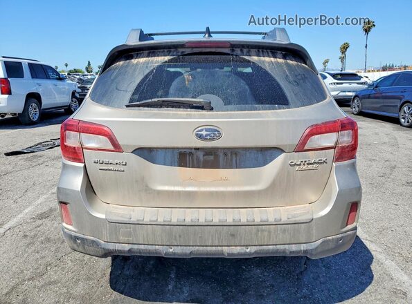 4S4BSANC8H3320295 2017 SUBARU OUTBACK Серебряный Вид сзади