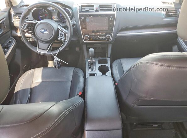 4S4BSANC8K3382108 2019 SUBARU OUTBACK Gray Widok deski rozdzielczej