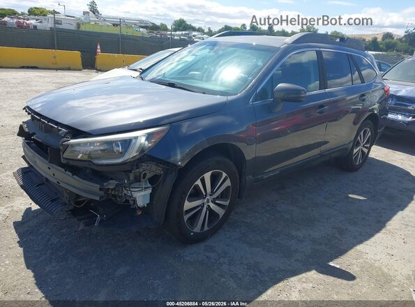 4S4BSANC9J3239506 2018 SUBARU OUTBACK Серый Передняя левая четверть