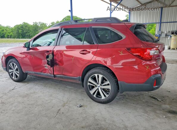 4S4BSANC9K3204675 2019 SUBARU OUTBACK Red Tył lewy