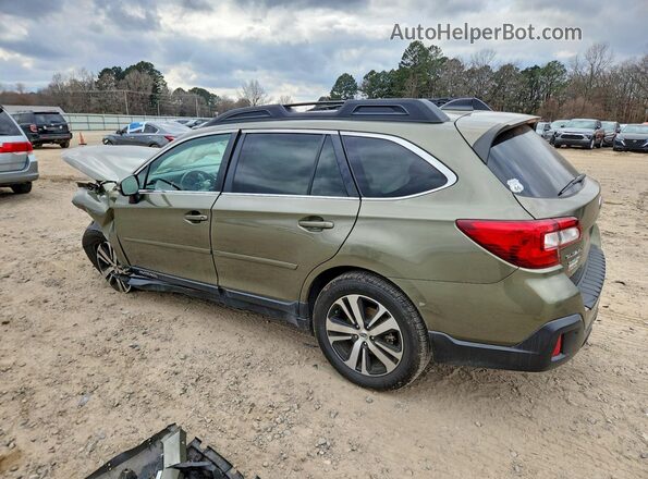 4S4BSANC9K3328185 2019 SUBARU OUTBACK Зеленый Задняя левая четверть