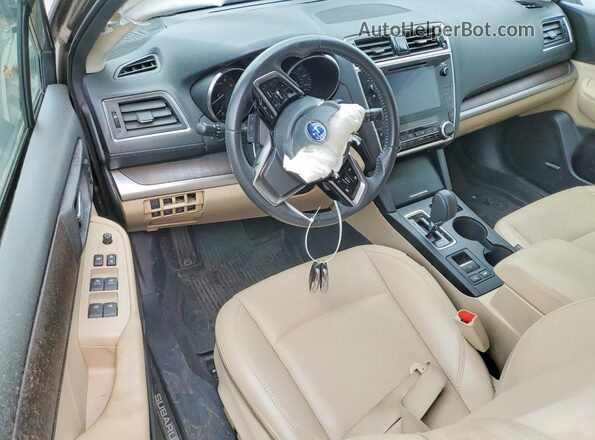 4S4BSANC9K3328185 2019 SUBARU OUTBACK Зеленый Вид щитка приборов