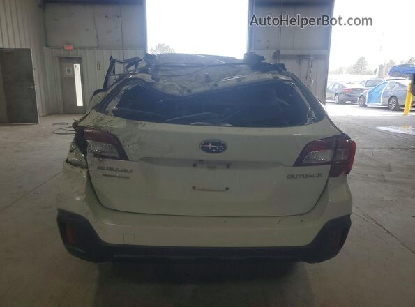 4S4BSANC9K3368542 2019 SUBARU OUTBACK White Widok z tyłu