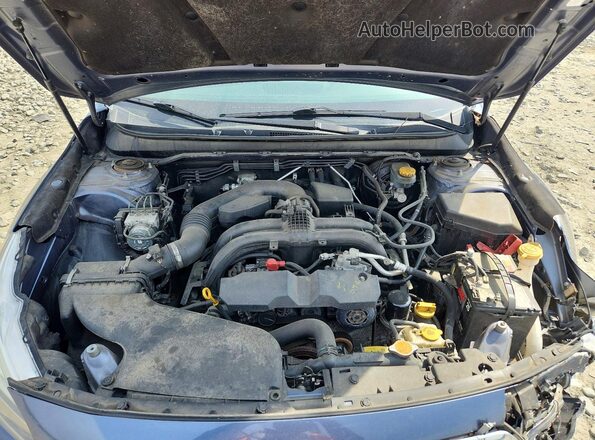 4S4BSANCXG3208354 2016 SUBARU OUTBACK Синий Вид задней части салона
