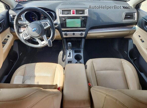 4S4BSANCXG3208354 2016 SUBARU OUTBACK Синий Вид панели приборов