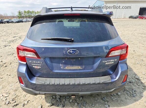 4S4BSANCXG3208354 2016 SUBARU OUTBACK Синий Вид сзади