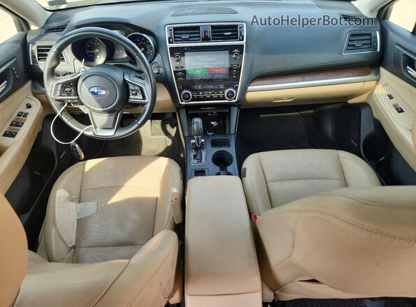 4S4BSANCXK3230167 2019 SUBARU OUTBACK Бежевый Вид панели приборов