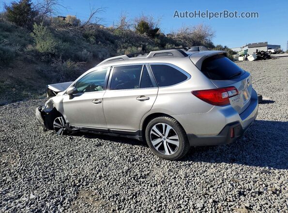 4S4BSANCXK3266229 2019 SUBARU OUTBACK Серебряный Задняя левая четверть