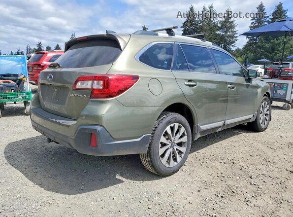 4S4BSATC1K3243862 2019 SUBARU OUTBACK Зеленый Задняя правая четверть