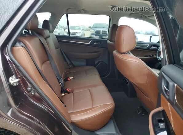 4S4BSATC2H3263496 2017 SUBARU OUTBACK Коричневый Вид задней части салона
