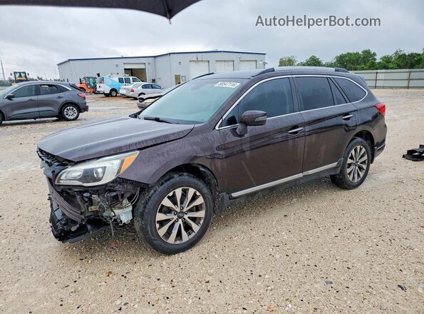 4S4BSATC2H3263496 2017 SUBARU OUTBACK Коричневый Передняя левая четверть