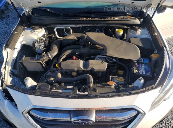 4S4BSATC2K3273422 2019 SUBARU OUTBACK Белый Вид подкапотного пространства