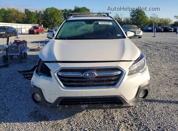4S4BSATC2K3273422 2019 SUBARU OUTBACK Белый Вид спереди