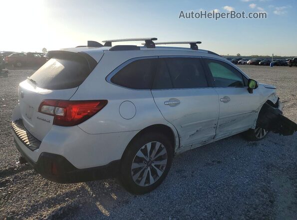 4S4BSATC2K3273422 2019 SUBARU OUTBACK Белый Задняя правая четверть