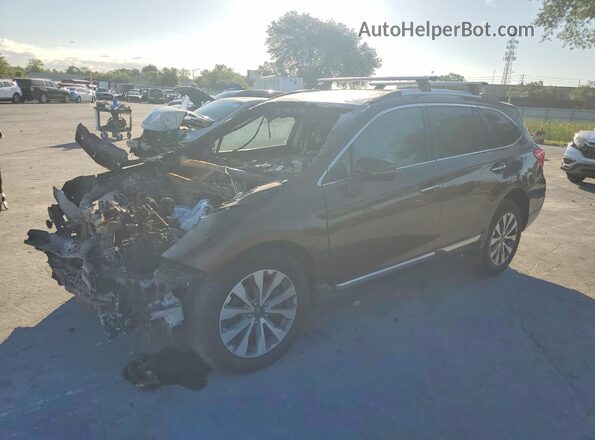 4S4BSATC5K3320863 2019 SUBARU OUTBACK Черный Передняя левая четверть