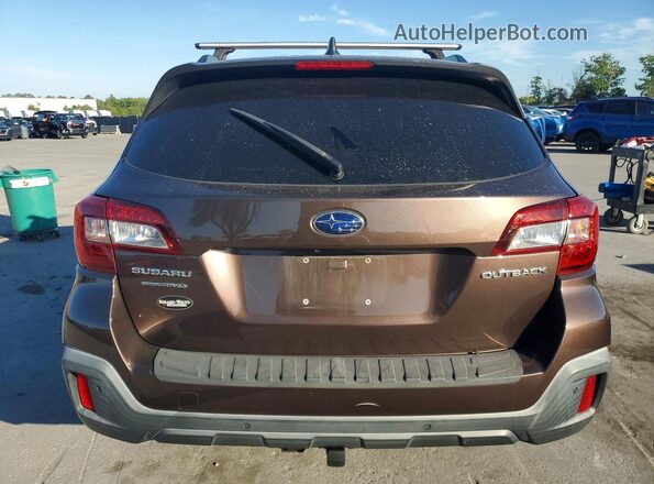 4S4BSATC5K3320863 2019 SUBARU OUTBACK Черный Вид сзади